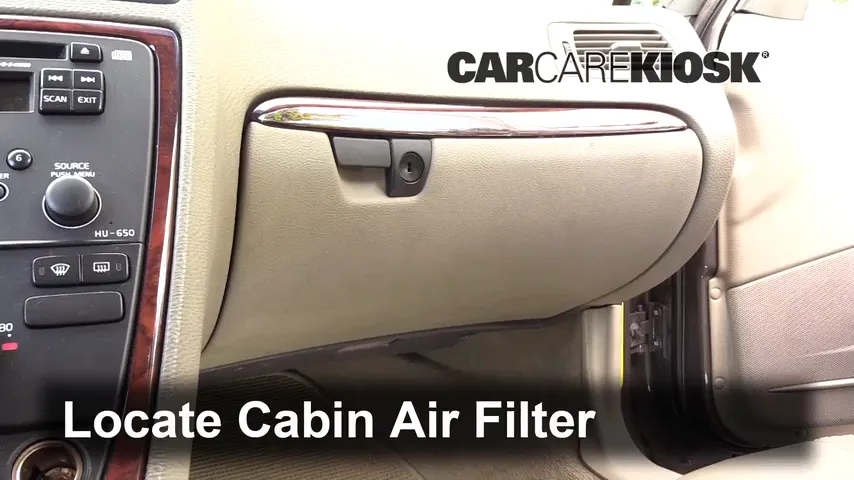 2006 Volvo XC70 2.5L 5 Cyl. Turbo Air Filter (Cabin)